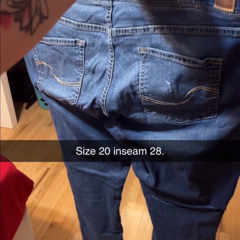 Levi pull on jeggings size 20
